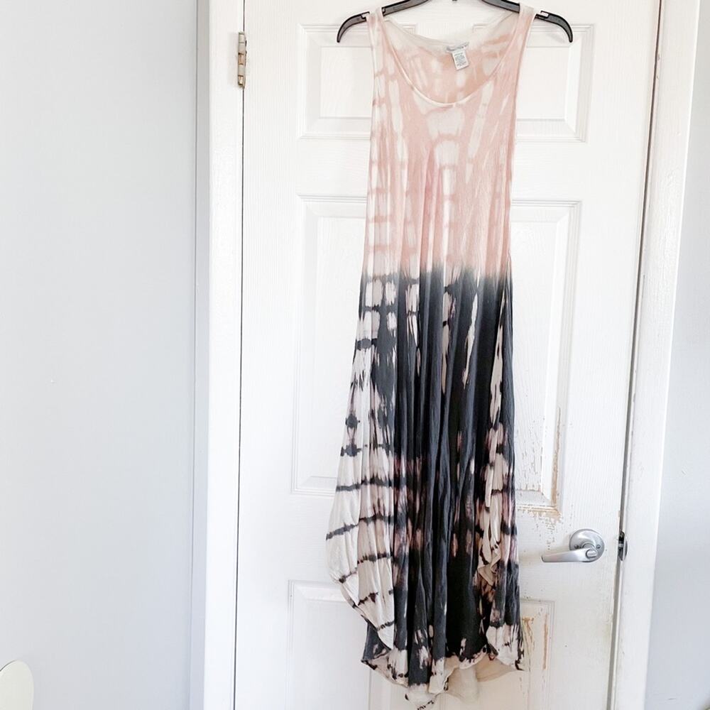 Connection 18 Tie Dye Maxi Tank Dress